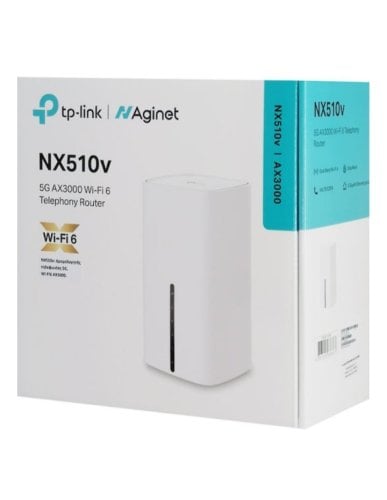 Περισσότερες πληροφορίες για "TP-LINK NX510V v1 Ασύρματο 5G Mobile Router Wi‑Fi 6"