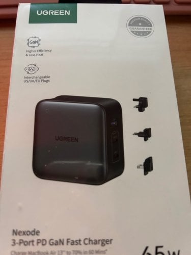 Περισσότερες πληροφορίες για "Ugreen Fast Charger 65W"