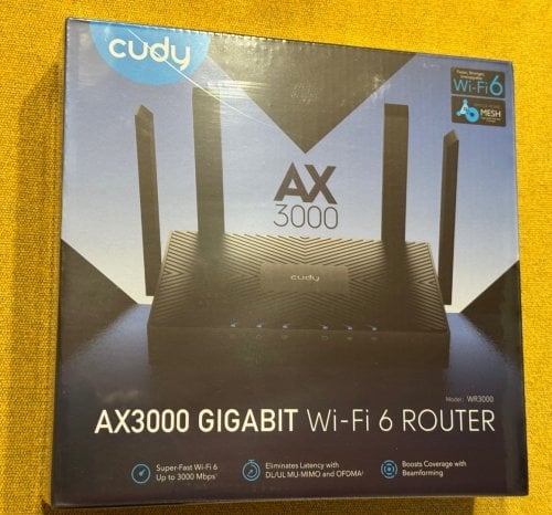 Περισσότερες πληροφορίες για "CUDY AX3000-WR3000 ACCESS POINT DUAL-BAND GIGABIT WI-FI 6"