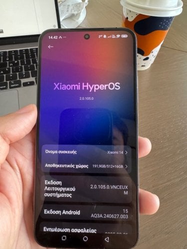 Περισσότερες πληροφορίες για "Xiaomi 14 (Μαύρο/512 GB) + Xiaomi watch S3"