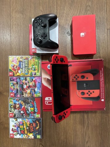 Περισσότερες πληροφορίες για "Nintendo Switch OLED Mario Red Edition"