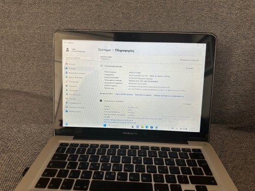 Περισσότερες πληροφορίες για "MacBook Pro A1278 dual boot"