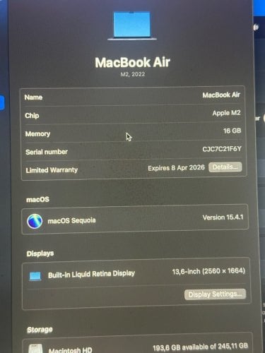 Περισσότερες πληροφορίες για "Air 13 m2 2022"