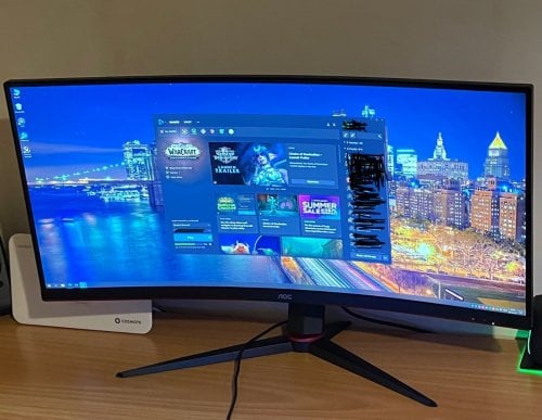 Περισσότερες πληροφορίες για "AOC CU34G2X Ultrawide VA Curved Gaming Monitor 34"