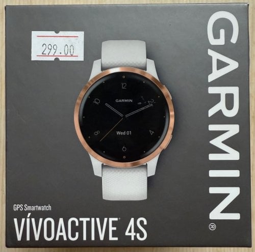 Περισσότερες πληροφορίες για "Garmin Vivoactive 4S (40mm/Χρυσός (Χρυσό)/Πολυμερές, Ανοξείδωτο ατσάλι)"