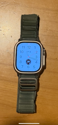 Περισσότερες πληροφορίες για "Apple Watch Ultra (49mm/Μεταλλικός/Τιτάνιο)"