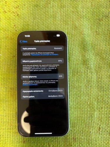 Περισσότερες πληροφορίες για "Apple iPhone 15 (Μπλε/128 GB)"