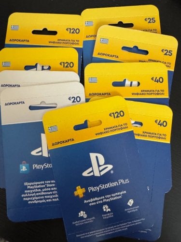 Περισσότερες πληροφορίες για "PDN cards για ps plus games κλπ"