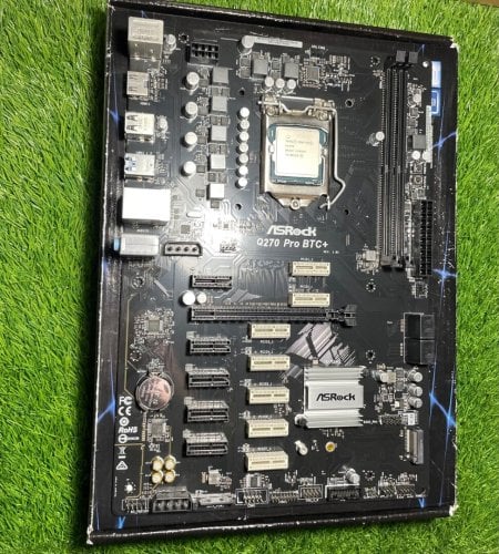 Περισσότερες πληροφορίες για "ASRock Q270 Pro BTC+ LGA 1151 μαζί με επεξεργαστή Pentium G4400"