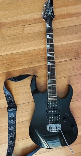 Περισσότερες πληροφορίες για "Ibanez GRG170DX Black Night Ηλεκτρική Κιθάρα"