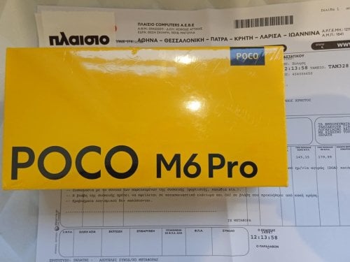 Περισσότερες πληροφορίες για "Xiaomi poco M6 pro NFC 12ram-512GB σε μαύρο χρώμα  ολοκαίνουργιο σφραγισμένο"