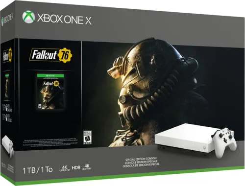 ΣΦΡΑΓΙΣΜΕΝΟ Microsoft Xbox One X 1TB Robot White Special Edition & Fallout 76 + ΔΩΡΟ F1 2022