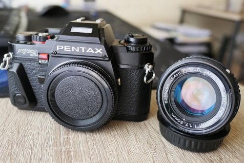 Περισσότερες πληροφορίες για "Pentax Program-A και Pentax-M 50mm 1.7"