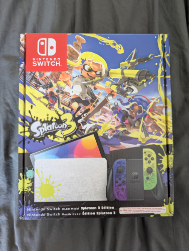 Περισσότερες πληροφορίες για "Nintendo Switch OLED Splatoon 3 Edition"