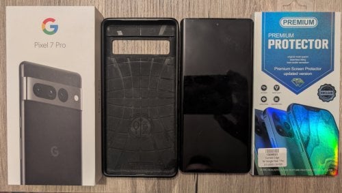Περισσότερες πληροφορίες για "Google Pixel 7 Pro (Μαύρο/128 GB) + θήκη + τζαμακι"
