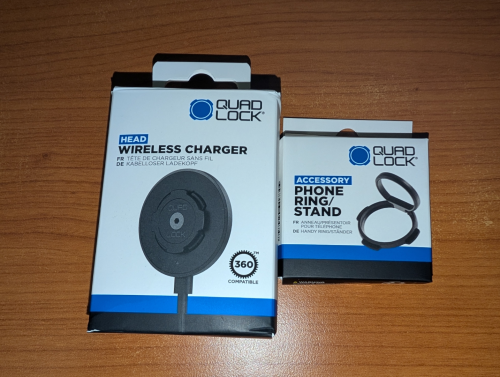 Περισσότερες πληροφορίες για "Quad Lock Wireless Charger and Phone/Ring Stand"