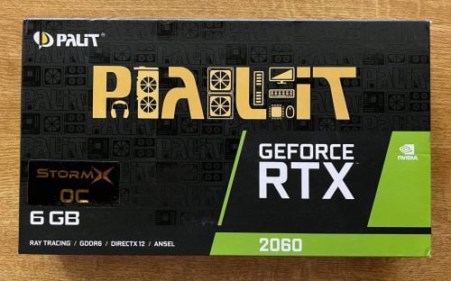 Περισσότερες πληροφορίες για "Palit GeForce RTX 2060 StormX OC (mini ITX form)"