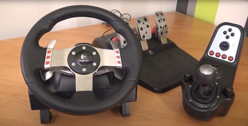 Περισσότερες πληροφορίες για "Τιμονιέρα Logitech G27"