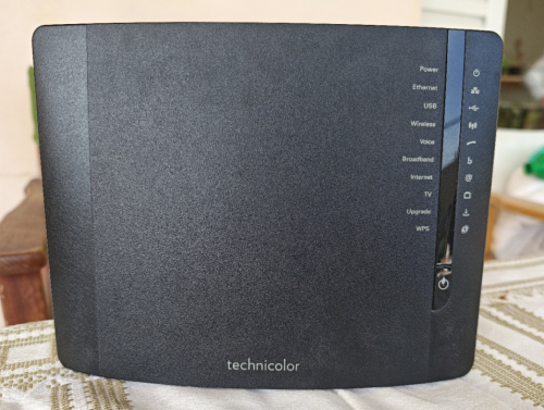 Περισσότερες πληροφορίες για "Router Technicolor TG788vn v2"