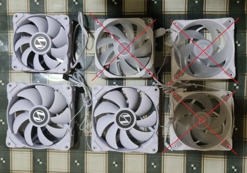 Περισσότερες πληροφορίες για "Lian Li White fans, Arctic P12 PWM PST ArgB"