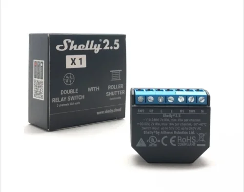 Περισσότερες πληροφορίες για "Shelly 2.5 Wi-Fi Διπλός Ρελέ Διακόπτων και Ρολλών 10.00 EUR"