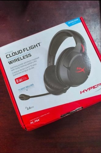 Περισσότερες πληροφορίες για "HyperX Cloud Flight (Μαύρο/Ασύρματα) Headset Ακουστικά"