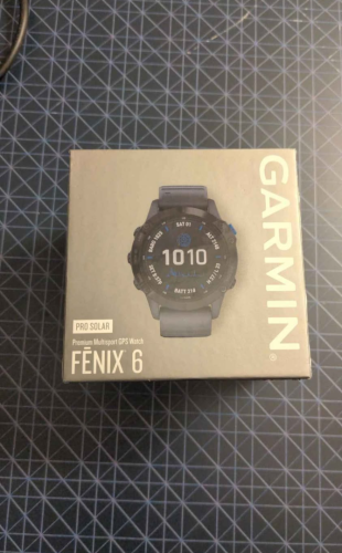 Περισσότερες πληροφορίες για "Garmin fenix 6 Pro Solar (47mm/Γκρι/Μέταλο, Πολυμερές)"