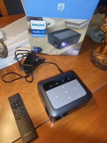 Περισσότερες πληροφορίες για "Home projector PHILIPS NeoPix110 Aριστη κατασταση αγορασμενο πριν ενα μηνα πολειτε λογο μετακομισης."