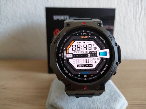 Περισσότερες πληροφορίες για "Smartwatch καινούργιο με Amoled οθόνη , ΒΤ Call, Ελληνικό μενού, πυξίδα, GPS, και Altitude"