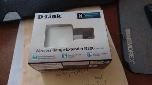 Περισσότερες πληροφορίες για "Wireless N300 Range Extender DAP-1320"