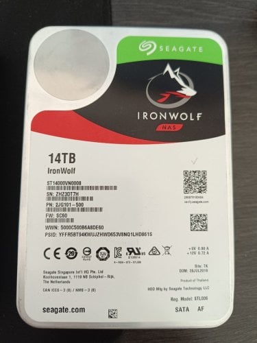 Περισσότερες πληροφορίες για "HDDs used 12 & 14TB από 180-220€"