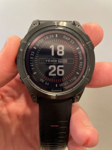 Περισσότερες πληροφορίες για "Garmin Fenix 7 Pro – Solar Edition (47mm/Μαύρο/Ανοξείδωτο ατσάλι)"