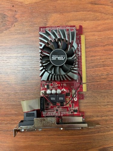 Περισσότερες πληροφορίες για "ASUS R7240-2GD3-L*Radeon R7 240 2GB DDR3 PCI Express Video Graphics Card"