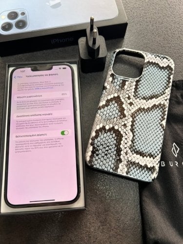 Περισσότερες πληροφορίες για "iPhone 13 Pro max Sierra Blue 128GB"