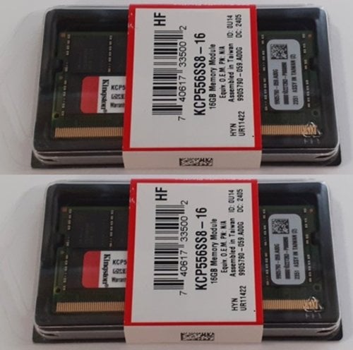 Περισσότερες πληροφορίες για "32GB (2x 16GB) Kingston 16GB 5600MHz DDR5 SO-DIMM KCP556SS8-16 ΣΦΡΑΓΙΣΜΕΝΕΣ"