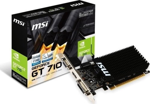 Περισσότερες πληροφορίες για "MSI GT 710 2G LP"