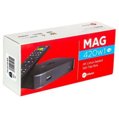 Περισσότερες πληροφορίες για "Infomir mag420w1"