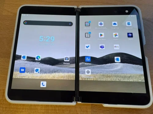 Περισσότερες πληροφορίες για "Microsoft Surface Duo (Άσπρο/256 GB)"