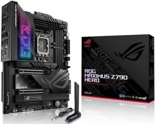 Περισσότερες πληροφορίες για "Asus ROG Maximus Z790 Hero Wi-Fi Motherboard ATX με Intel 1700 Socket"