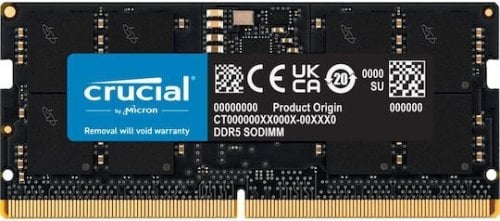 Περισσότερες πληροφορίες για "Crucial 32GB DDR5 RAM with 5200 Speed for Laptop"