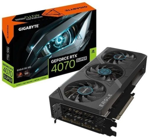 Περισσότερες πληροφορίες για "GIGABYTE EAGLE GEFORCE RTX 4070 SUPER OC 12GB"