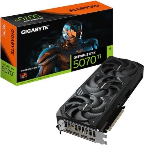 Περισσότερες πληροφορίες για "GIGABYTE GeForce RTX 5070 Ti WINDFORCE SFF"