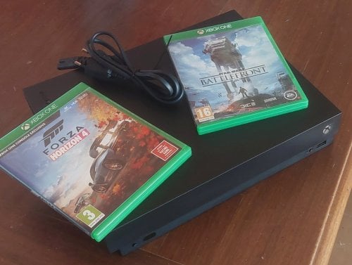 Περισσότερες πληροφορίες για "Κονσόλα Xbox One X με δύο παιχνίδια"