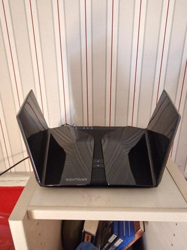 Περισσότερες πληροφορίες για "Nighthawk RAXE500 - Wi-Fi 6 (802.11ax) - Tri-band (2.4 GHz / 5 GHz / 6 GHz)"