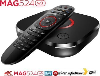 Περισσότερες πληροφορίες για "Infomir TV Box MAG524W3 4K UHD"