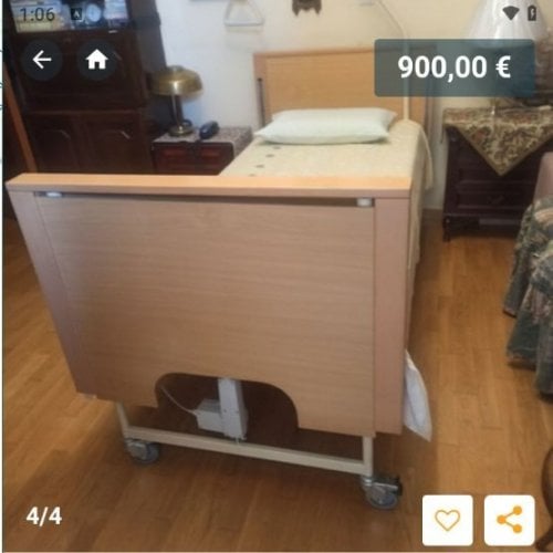 Περισσότερες πληροφορίες για "ΗΛΕΚΤΡΙΚΟ Νοσοκομειακό κρεβάτι"