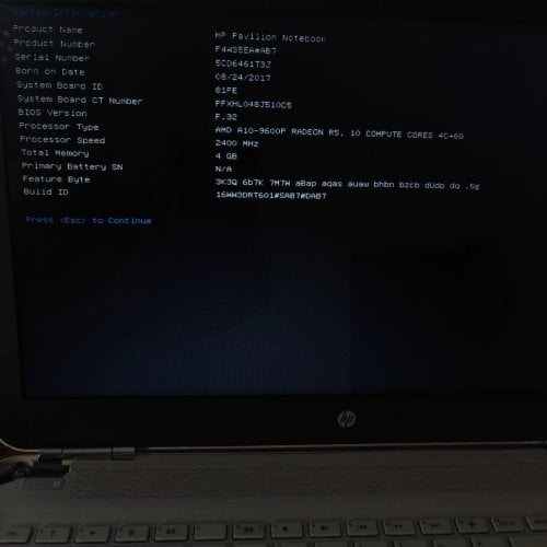 Περισσότερες πληροφορίες για "HP Pavilion 15-aw001nv - 50 ευρώ"