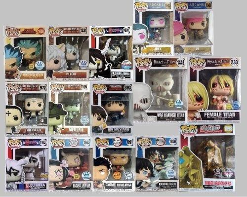 Περισσότερες πληροφορίες για "Funko pop Anime, DC, Marvel κ.α."