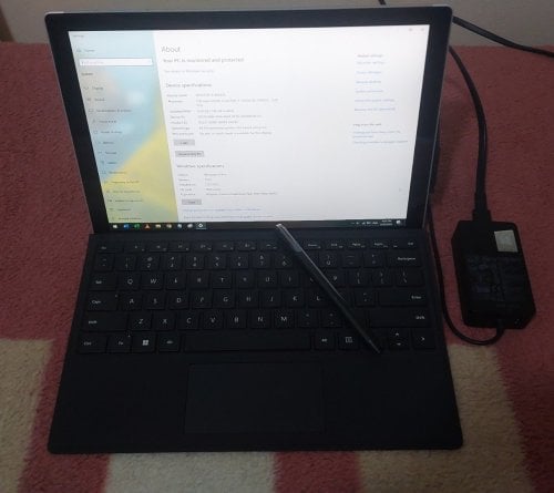 Περισσότερες πληροφορίες για "Microsoft Surface Pro 7+ with Pen Black and Keyboard"