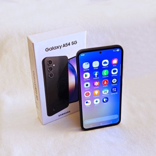 Περισσότερες πληροφορίες για "Samsung Galaxy A54 5G (Γραφίτης/128 GB)"